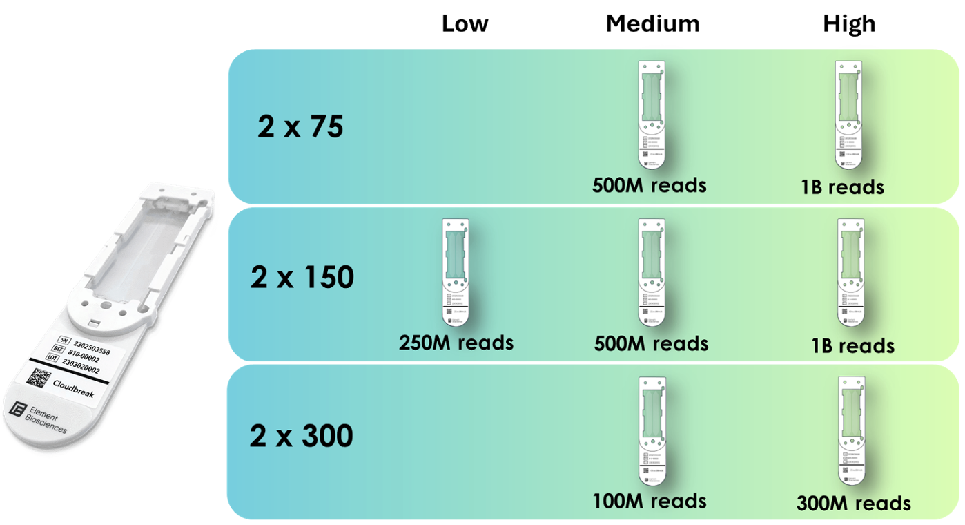 Flow cell configurations